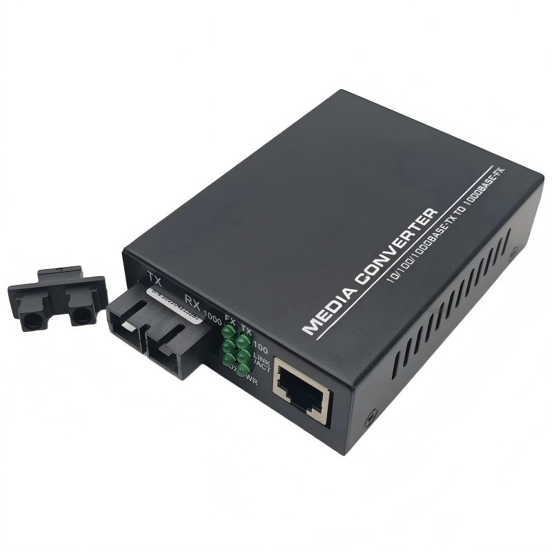 1000Mbps Ethernet to Fiber Media Converter