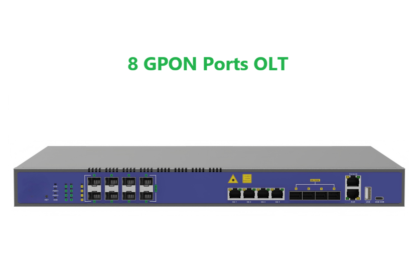 8 GPON OLT Layer 3