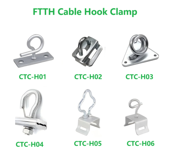 FTTH Drop Cable Hook Clamp