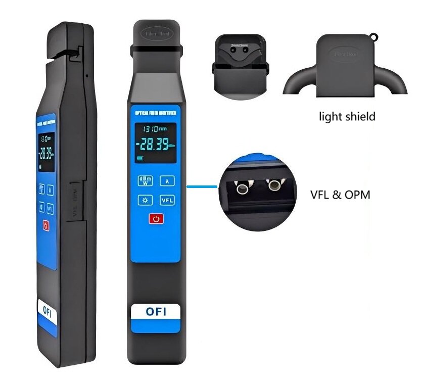 Optical Fiber Identifier with VFL and OPM