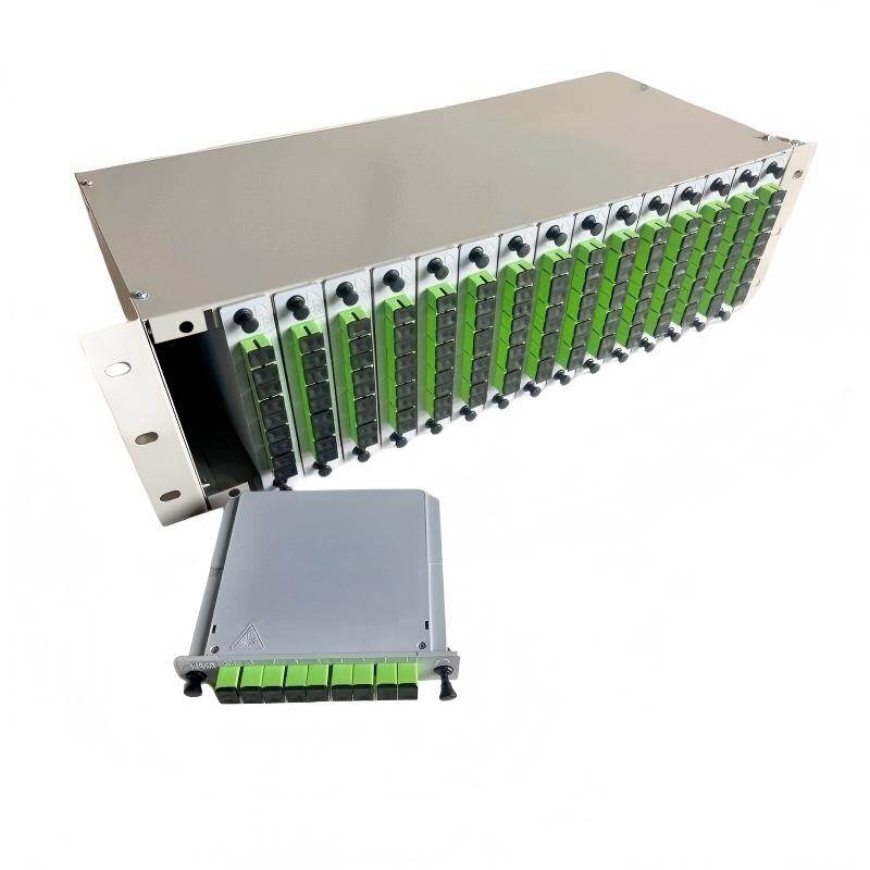 16 slots Patch Panel Chassis for Cassette PLC Splitter