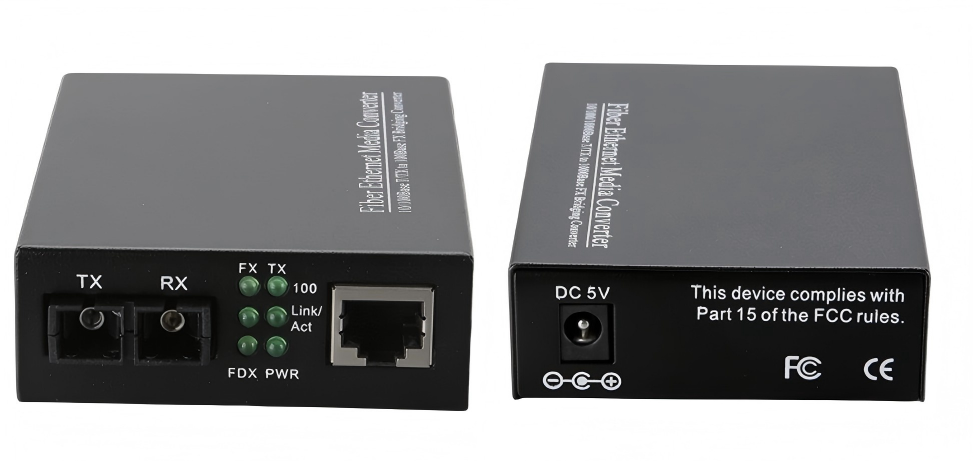 100Mbps Ethernet to Fiber Media Converter