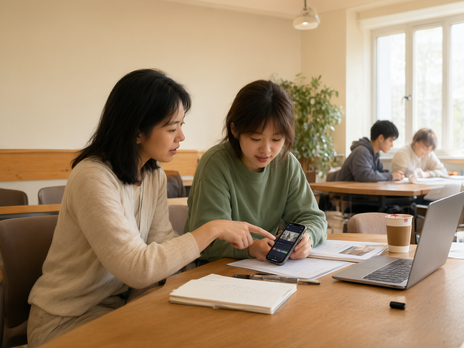 导师与学员一对一指导短视频操作
