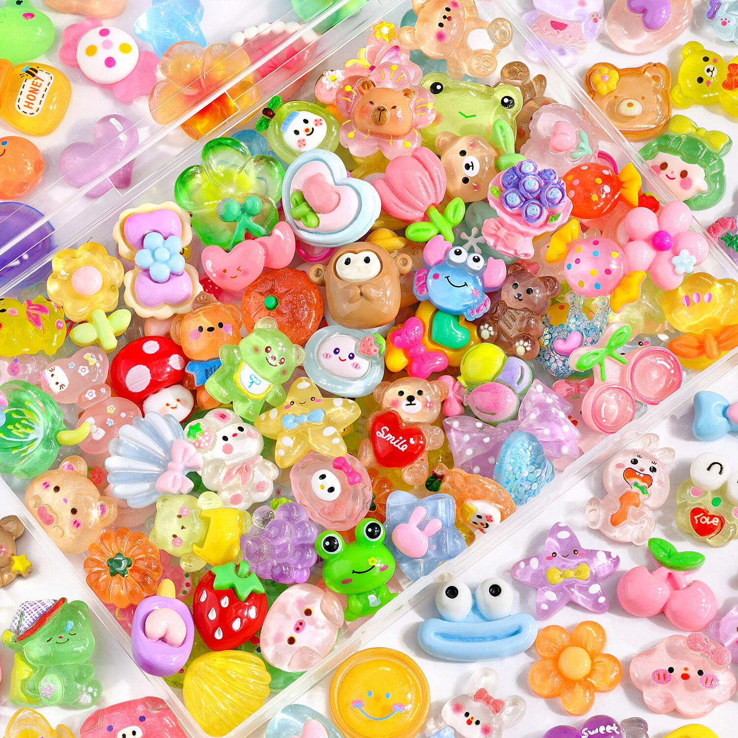 Glitzest Glitter Jelly Charms - Image 1