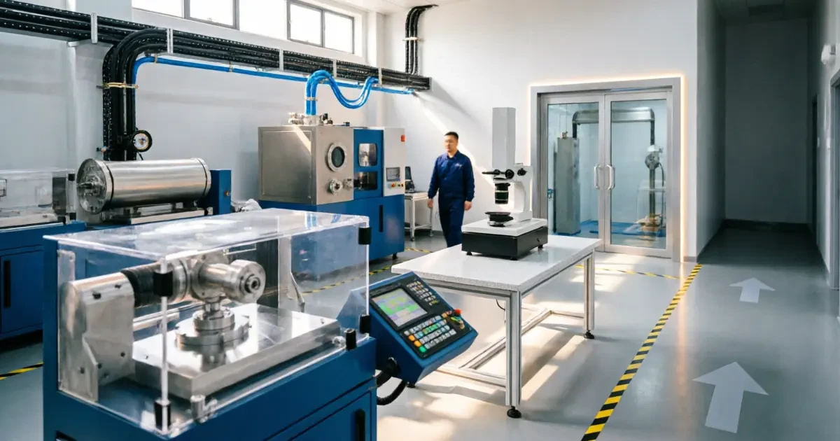 Why In-House Manufacturing Shortens Optical Development Cycles