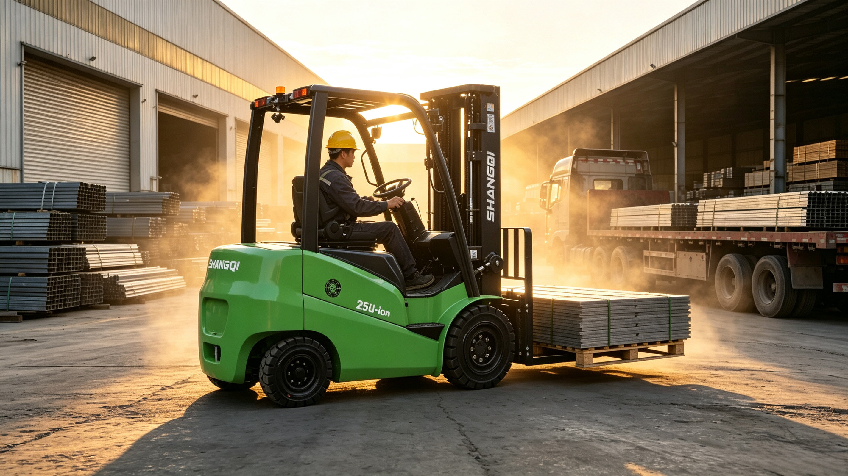 Lithium Battery Forklift - View 3