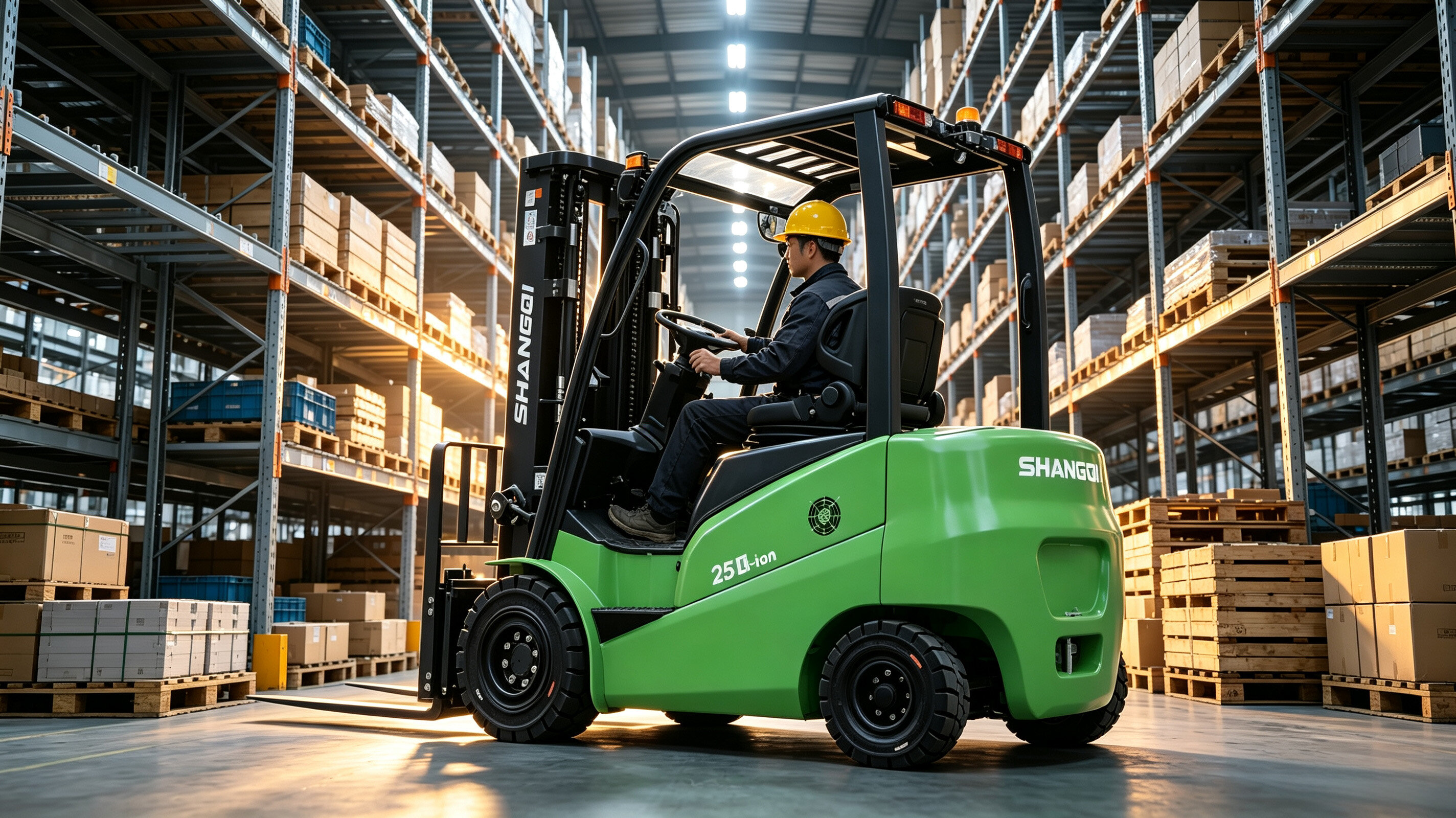 Lithium Battery Forklift - View 1