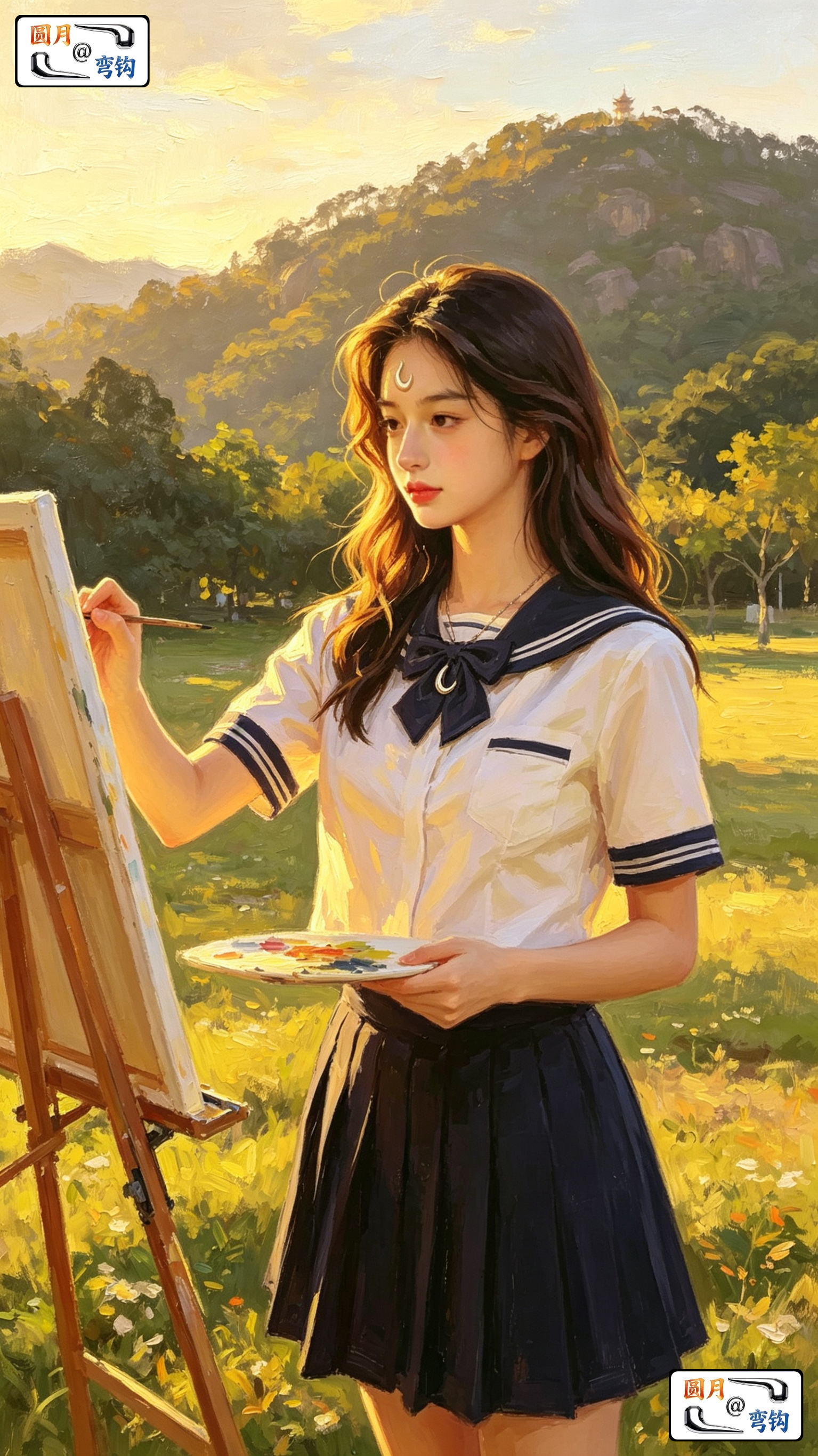 少年的圆月