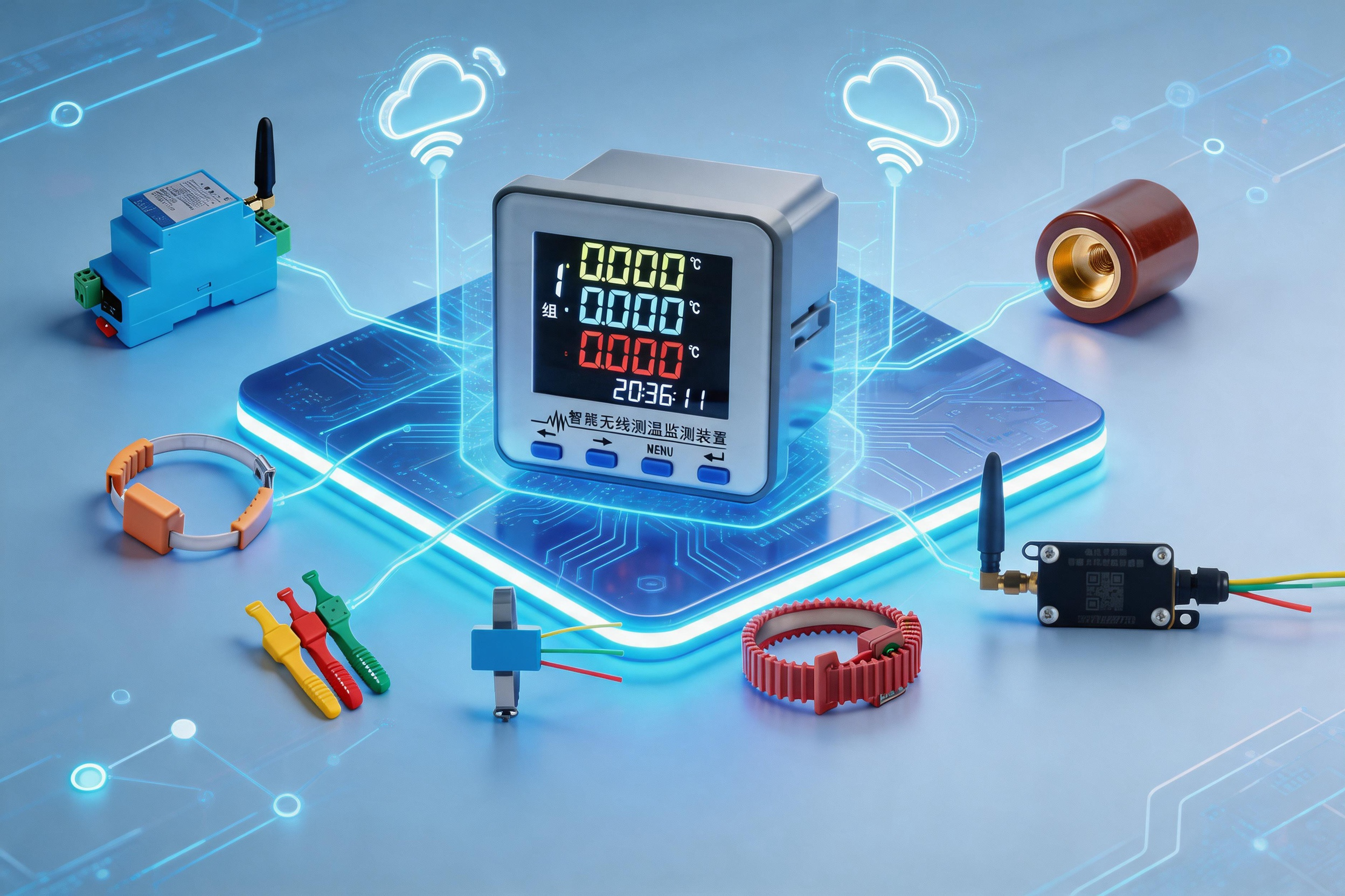 Control temperature measurement + Wireless temperature monitoring