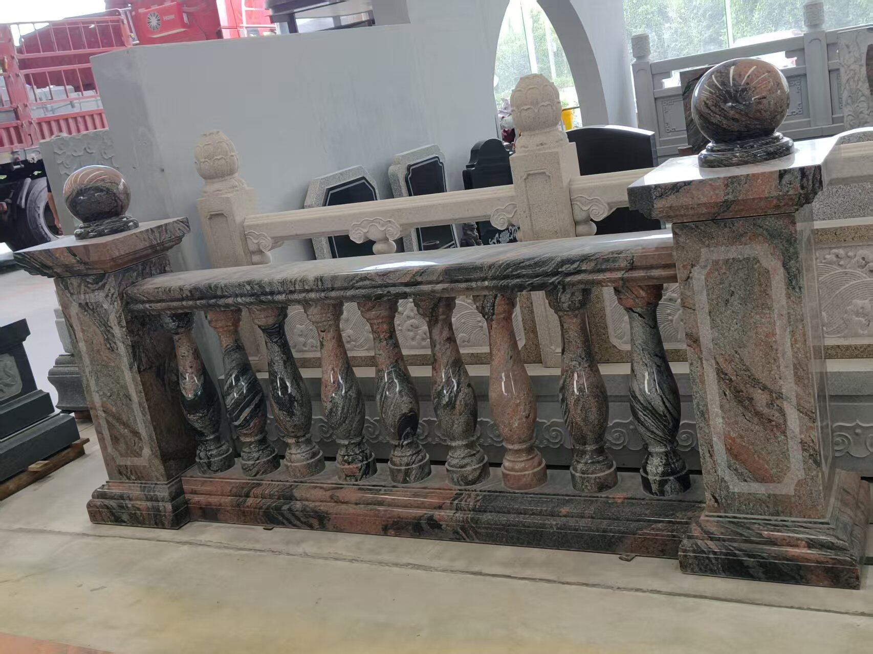 Carved Balustrade Post