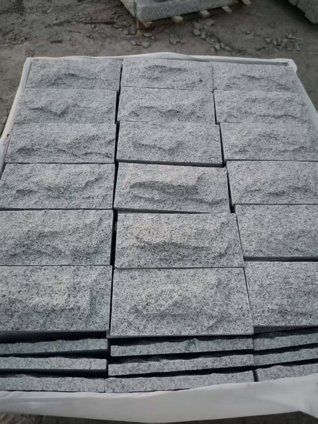 Stone Lamp Post