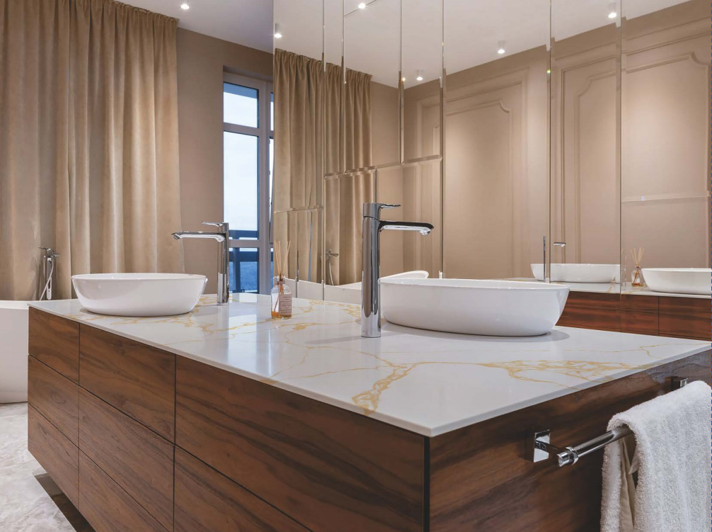 Quartz Countertops, Vanity Tops & Wall Panels