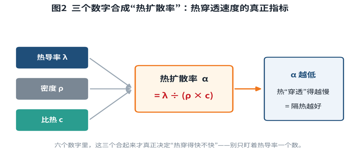 热扩散率公式