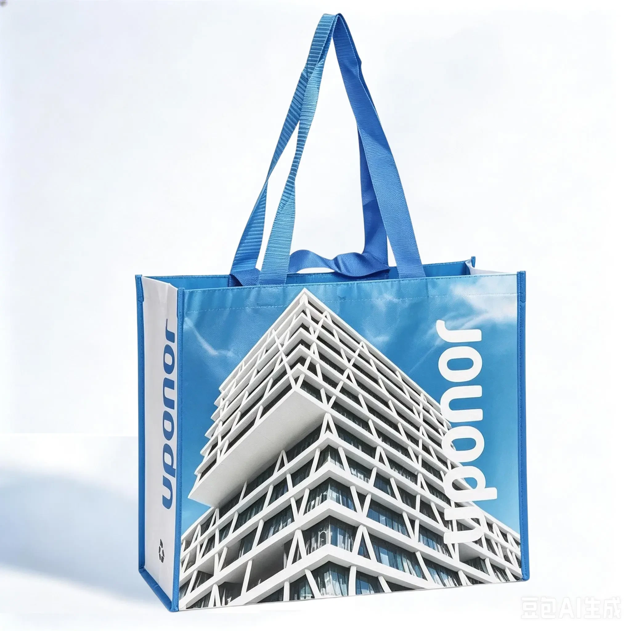 Heavy Duty Recycled RPET Woven Grocery Shopper