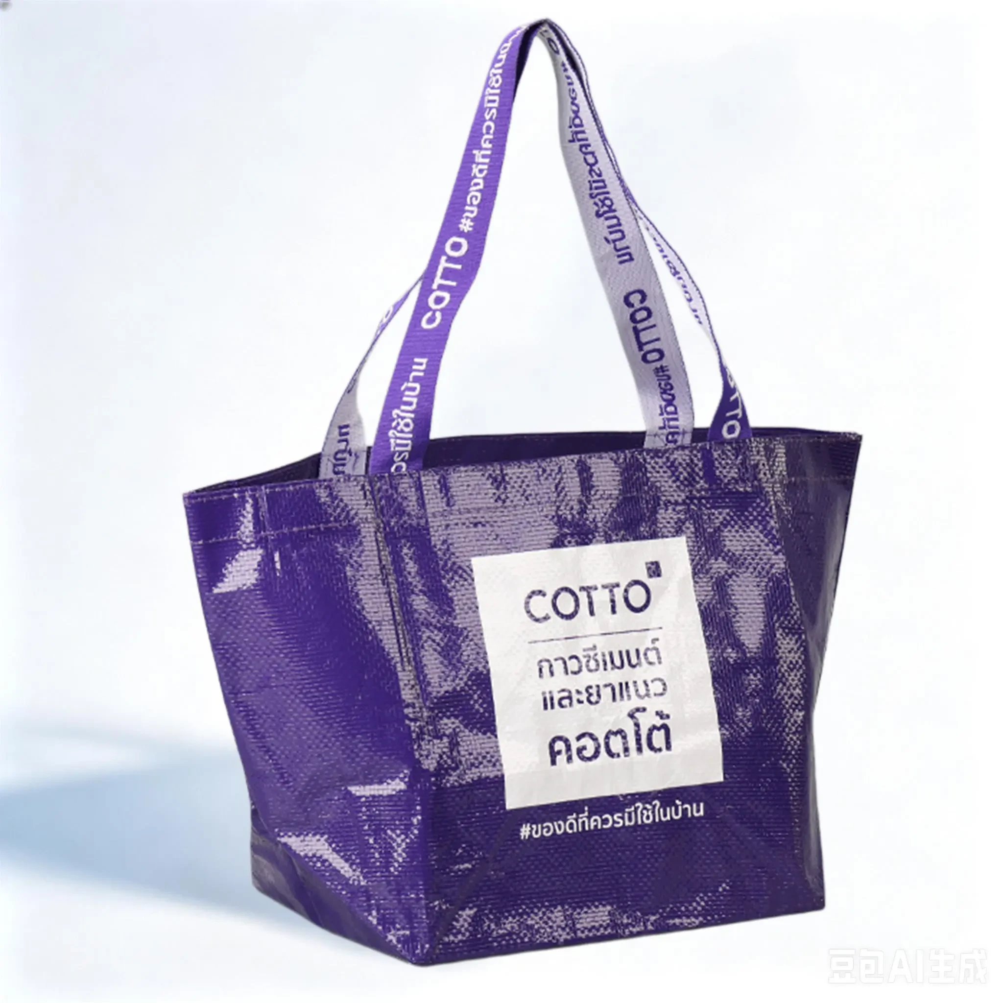 Custom Logo PP Woven Tote Bag