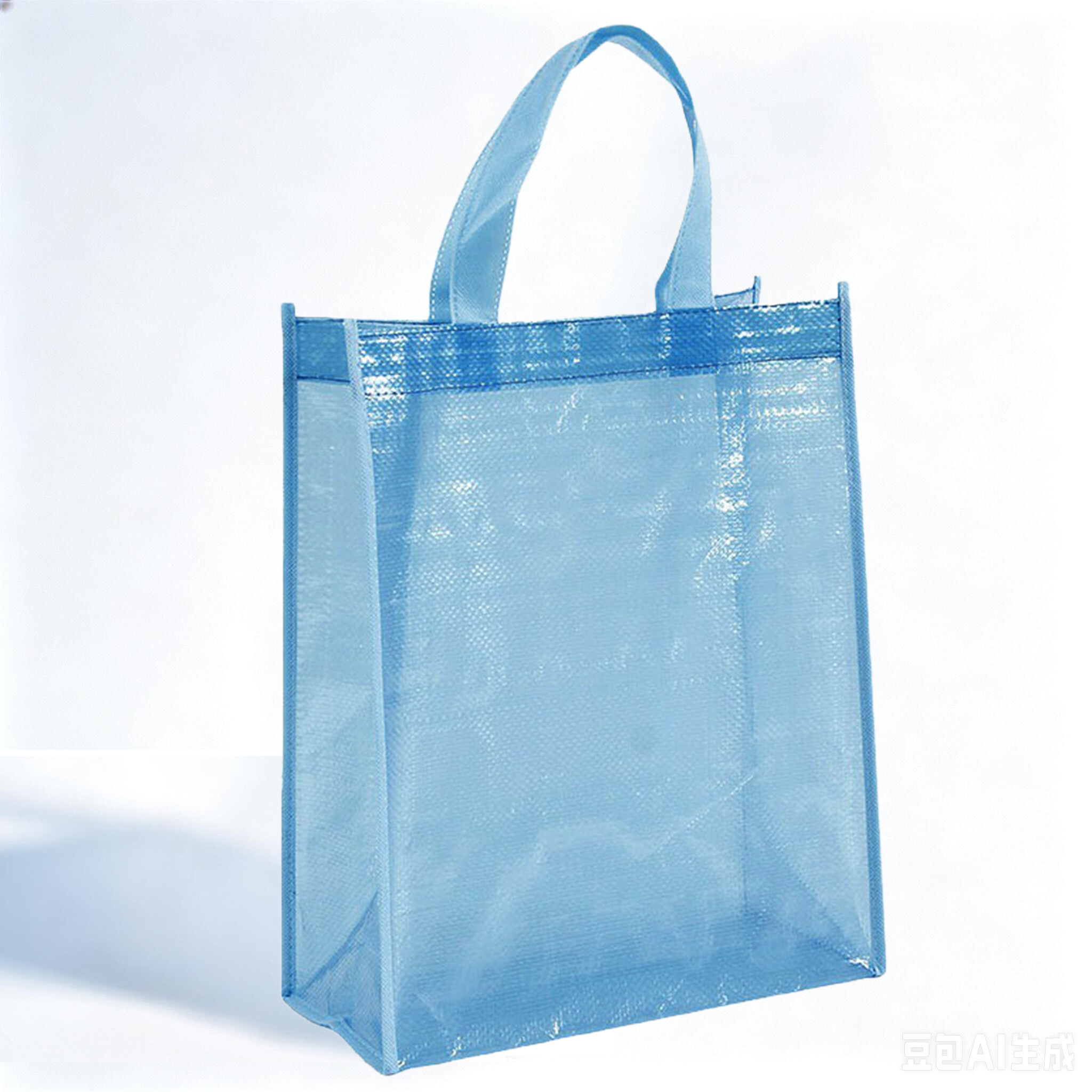 Transparent Laminated PP Woven Tote