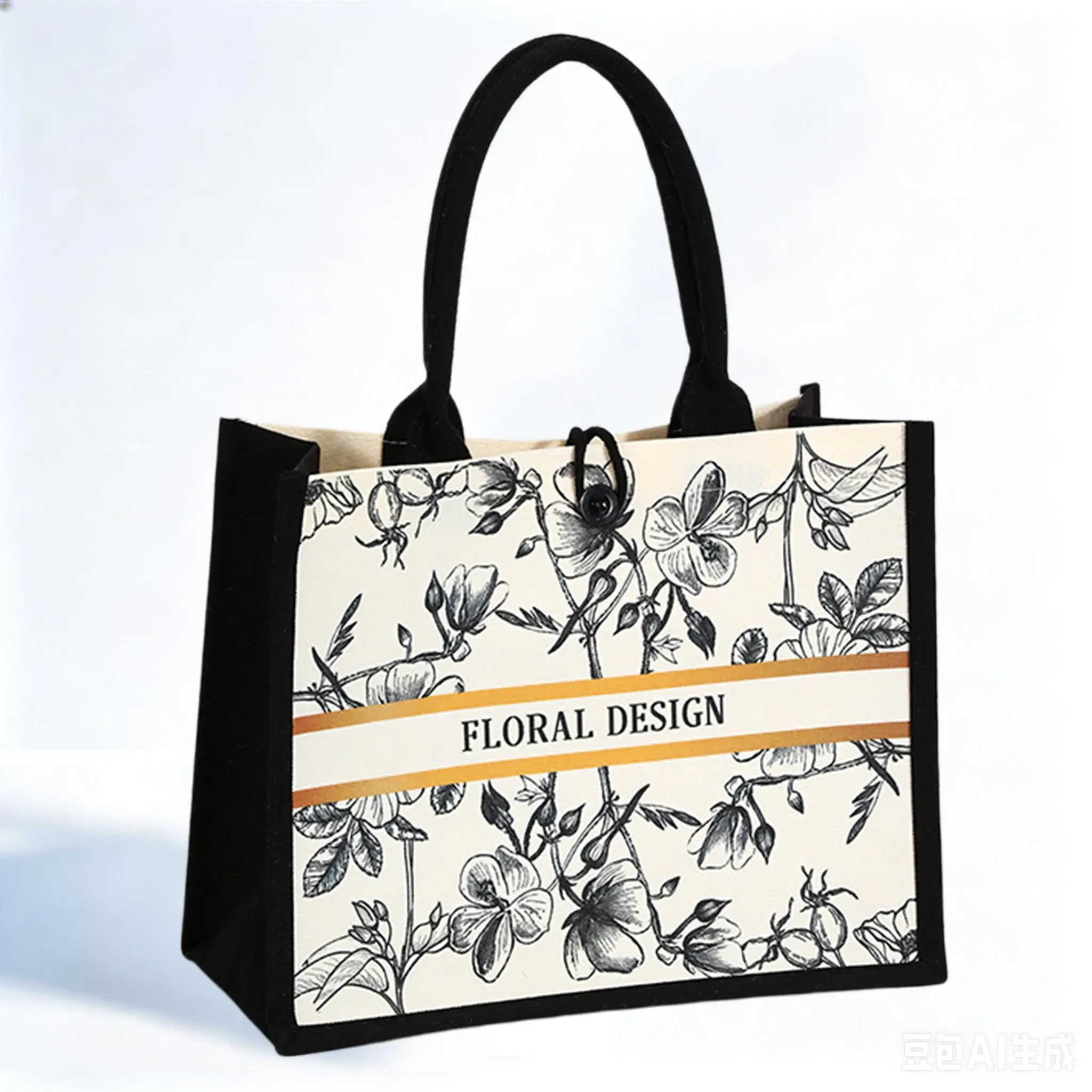 Recycled Post-Industrial Cotton Shopper Bag