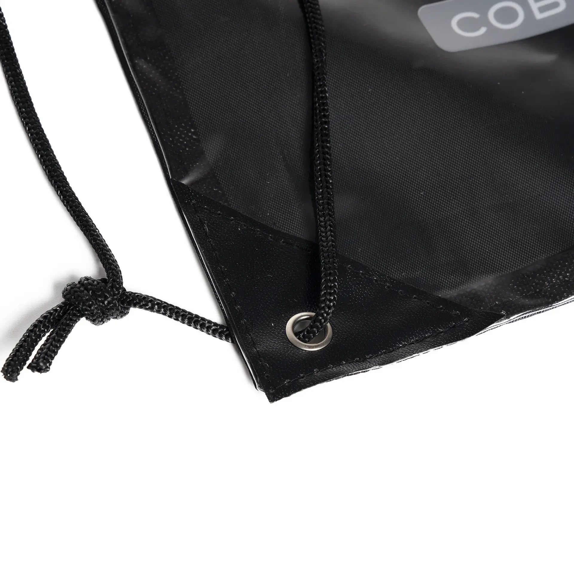 Reflective Safety Strip Drawstring Backpack view 4