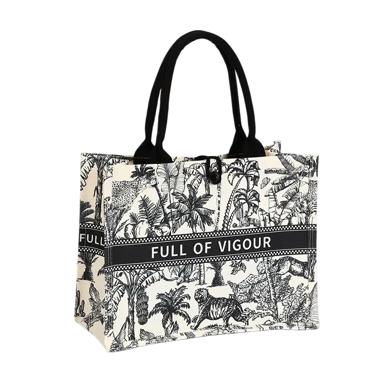 Recycled Post-Industrial Cotton Shopper Bag view 4