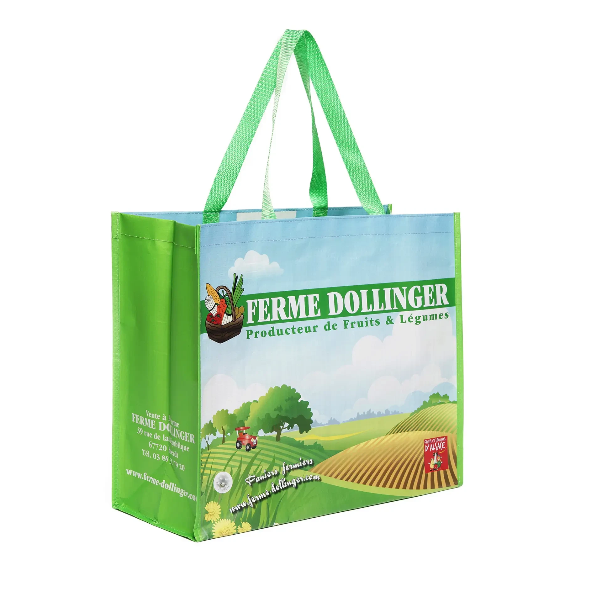 Eco Friendly Recycled PP Woven Bag view 2