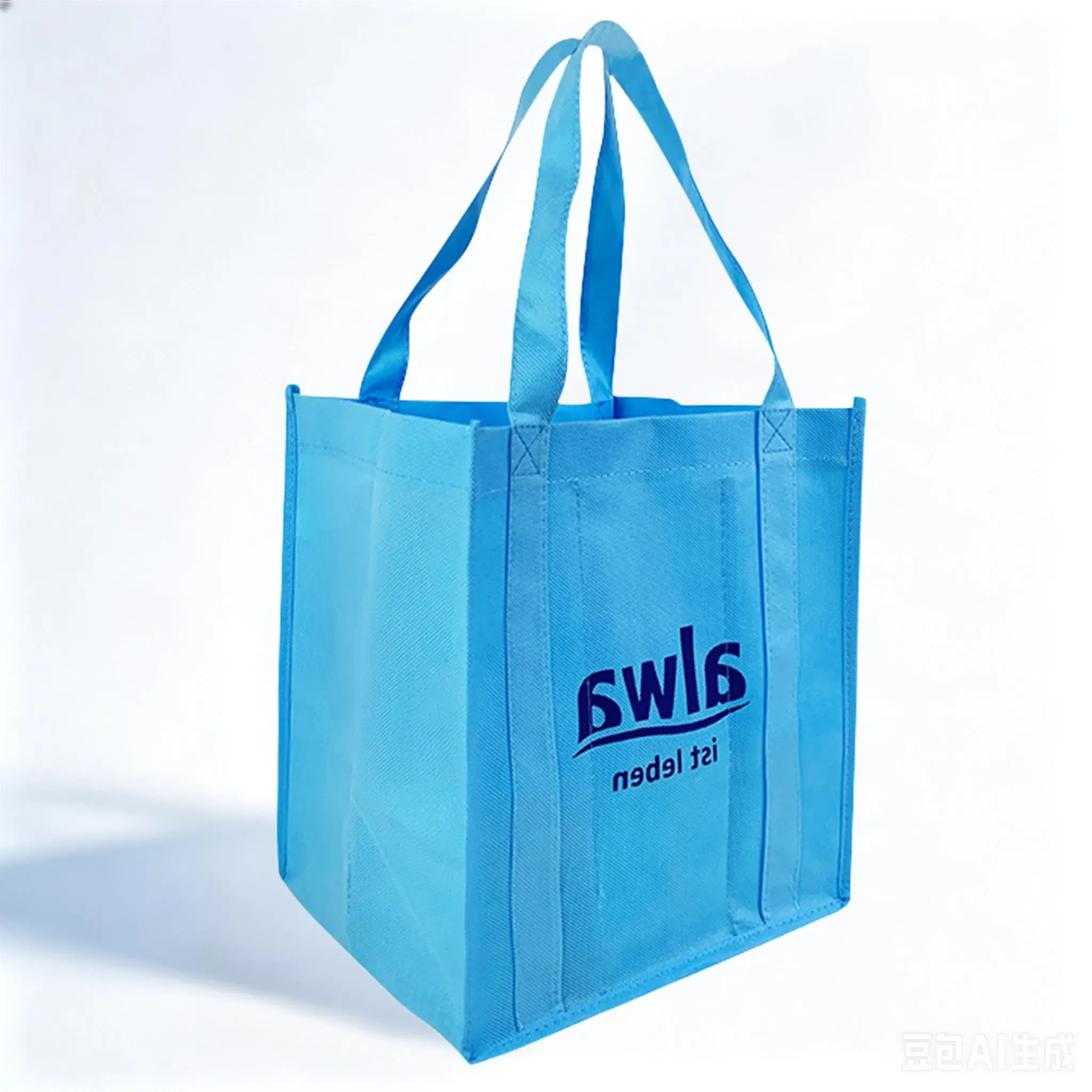 6 Bottle Non Woven Wine Tote Bag with Dividers