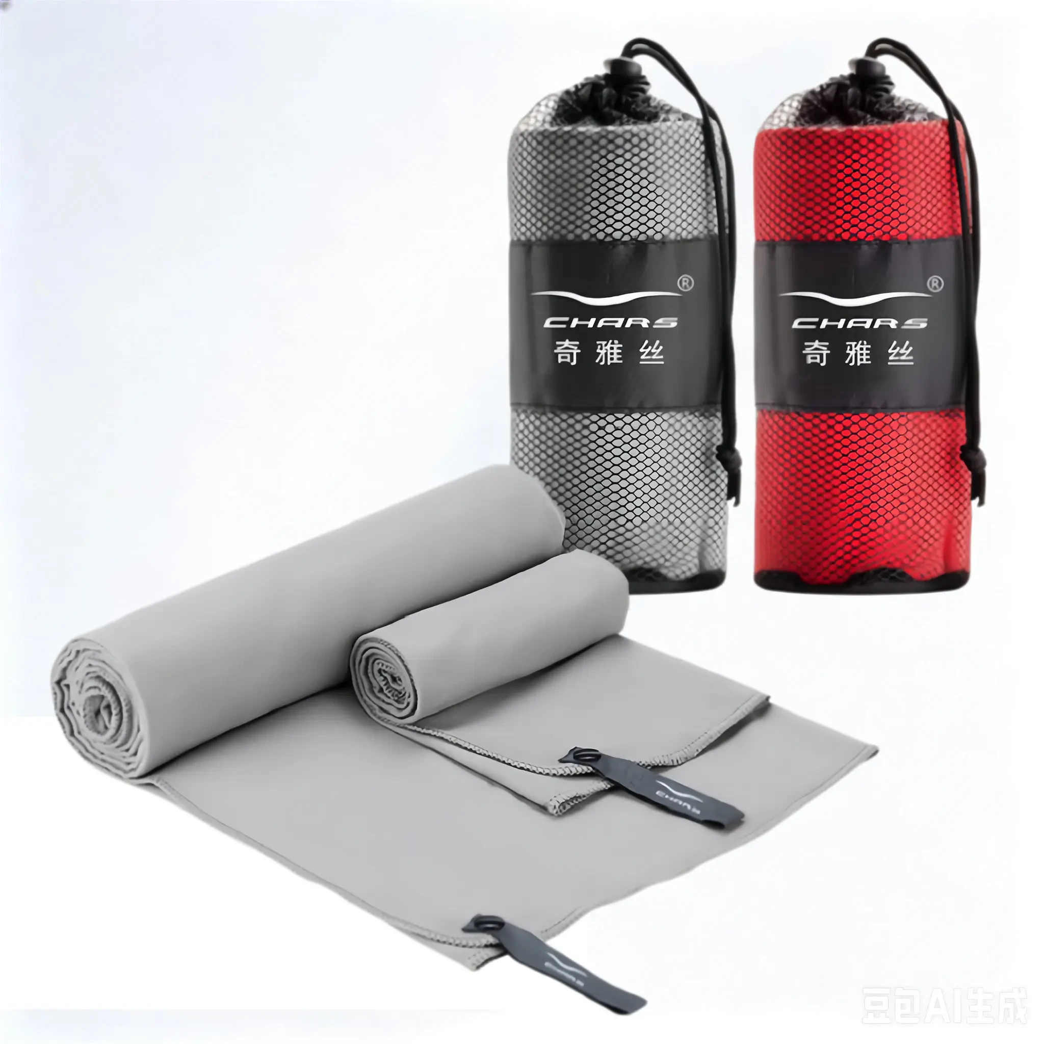 Polyester Mesh Yoga Storage Bag