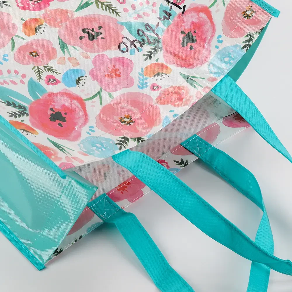 Printed Box Gusset Bag view 3