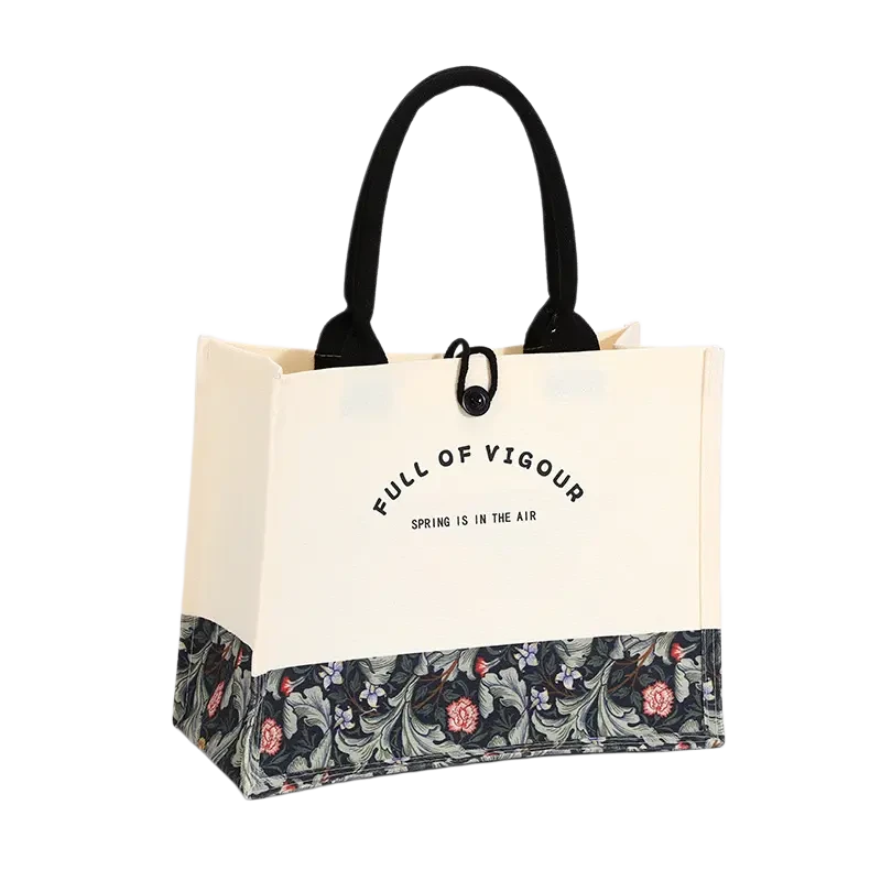Recycled Post-Industrial Cotton Shopper Bag view 2