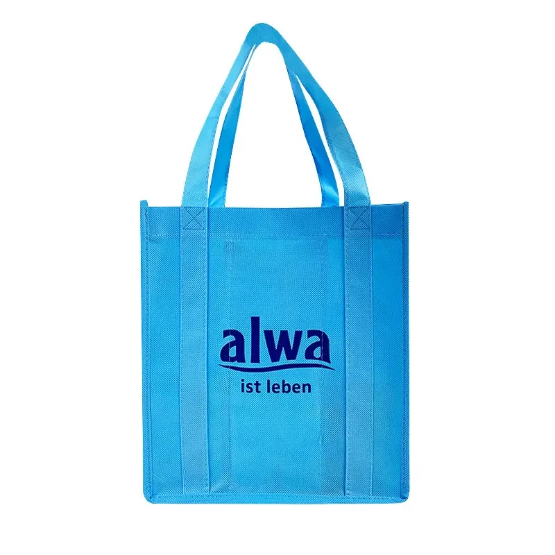 6 Bottle Non Woven Wine Tote Bag with Dividers view 2