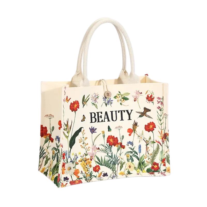 Recycled Post-Industrial Cotton Shopper Bag view 3