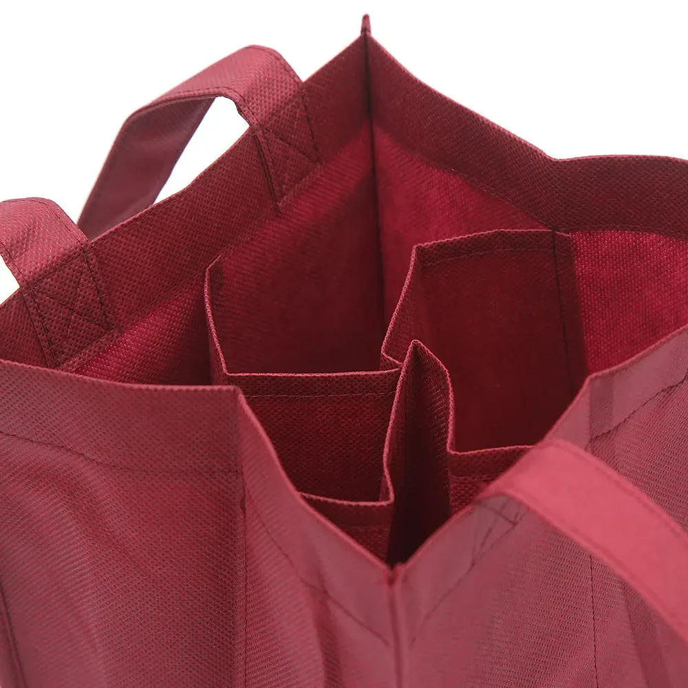 Custom Non Woven Wine Gift Bag view 4