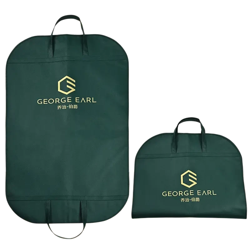 Garment Bag with Clear PEVA Window & Card Holder