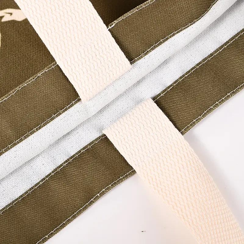 Standard 8oz Natural Cotton Tote Bag view 4