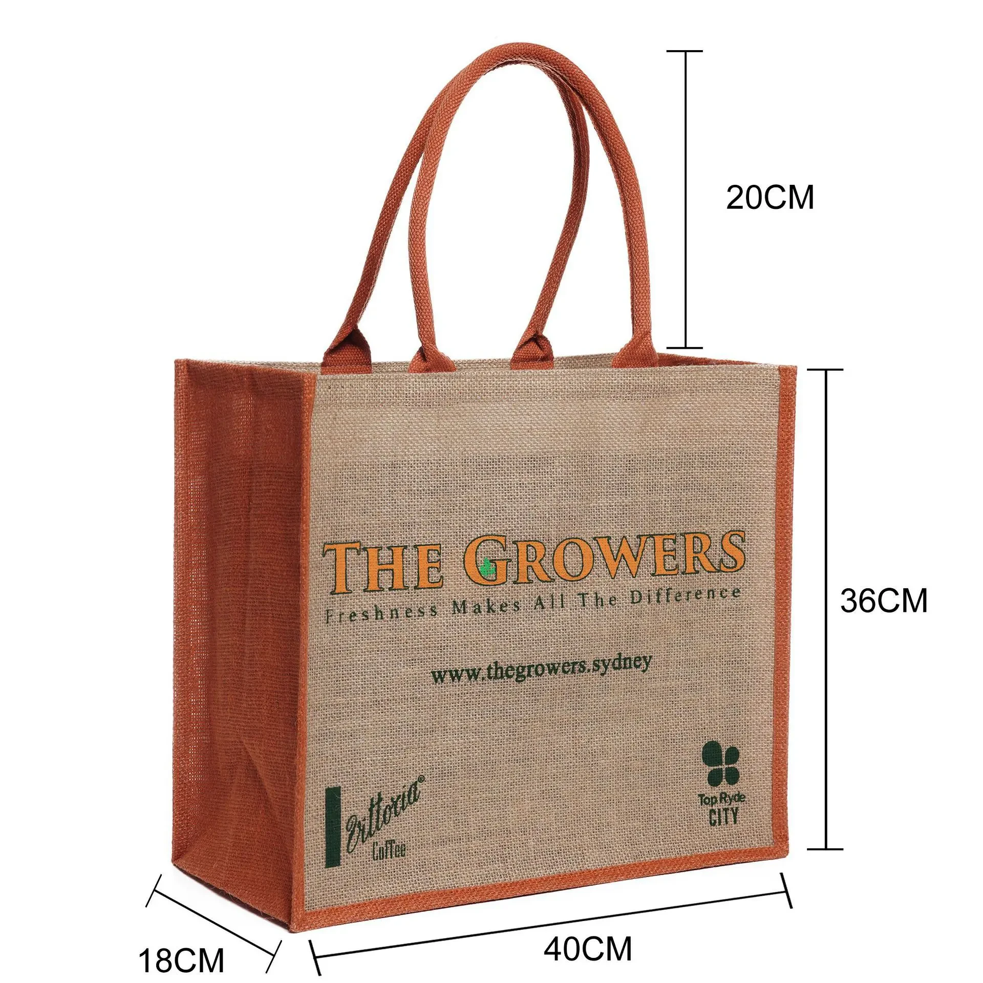 Juco Blend (Jute & Cotton) Fashion Shopping Bag view 2