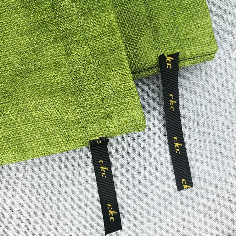 Mini Jute Favor Pouch with Drawstring view 4