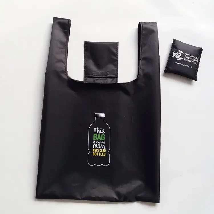 RPET Foldable Polyester Shopping Bag view 2
