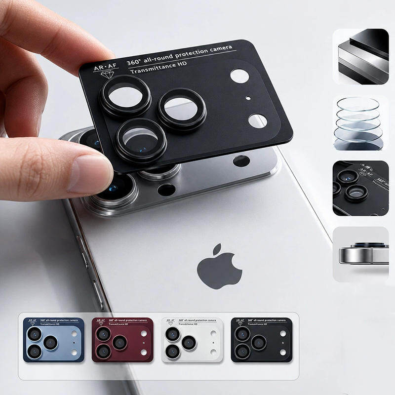 Anti Reflection Ultra Clear Integrated Matte Metal Armor Phone Camera Lens Protector Film for IPhone 18 Pro 18pro Max