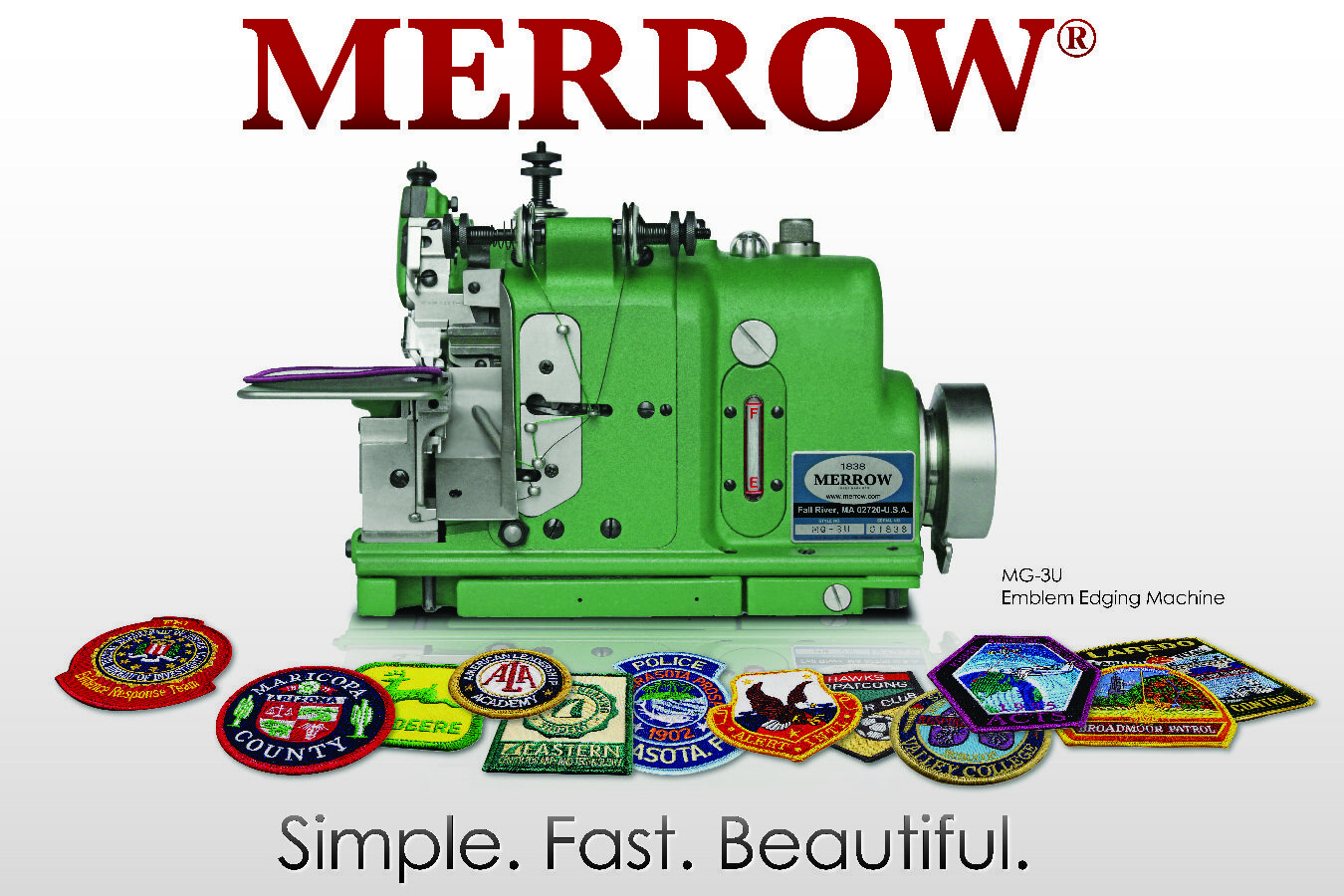 American Merrow Armhole Overlock Machine