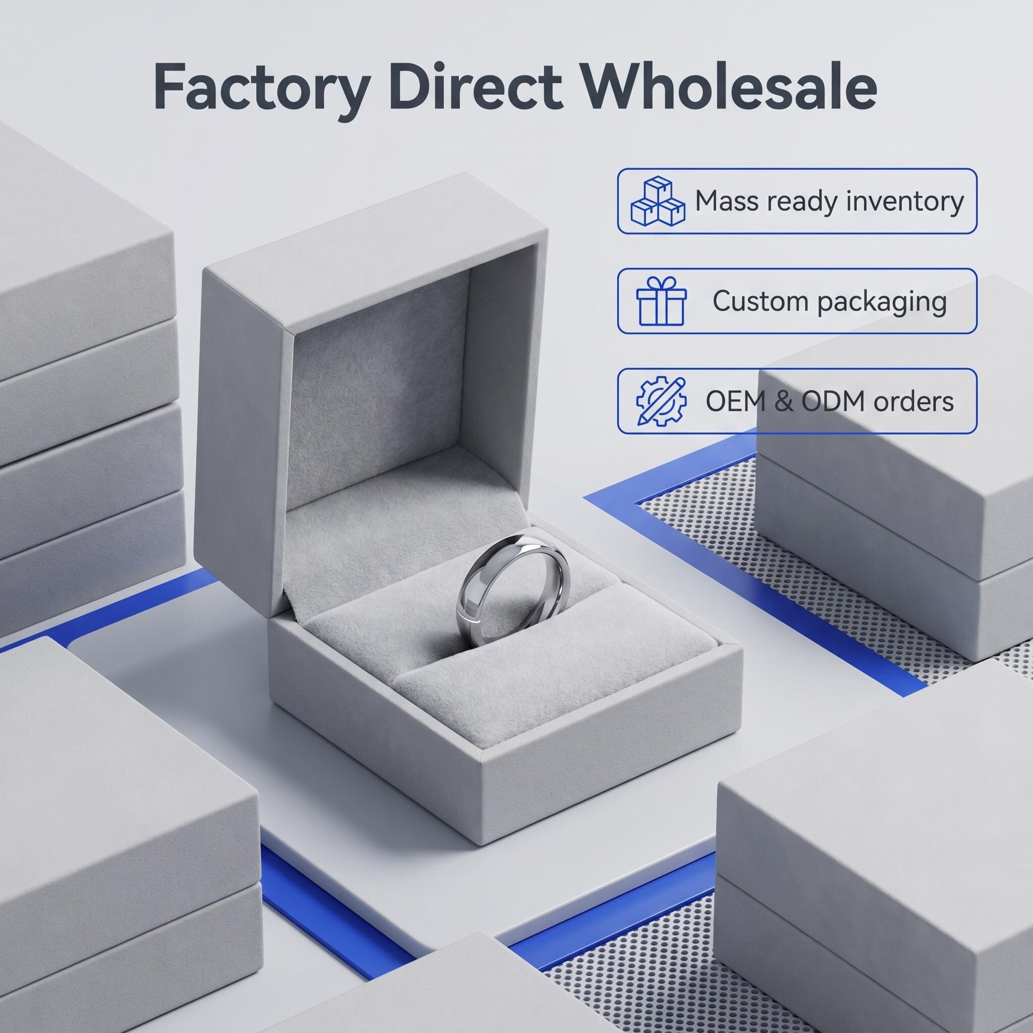Hypoallergenic Titanium Smart NFC Pay Ring | NTAG216 Chip Inside Anti-tarnish Band, 5mm Standard Width Customizable Sizes