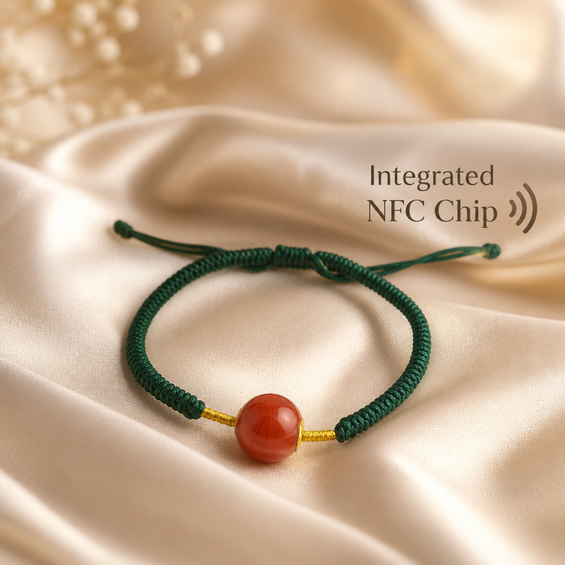 Customizable NFC Bracelet for Events, Exhibitions, and Promotions