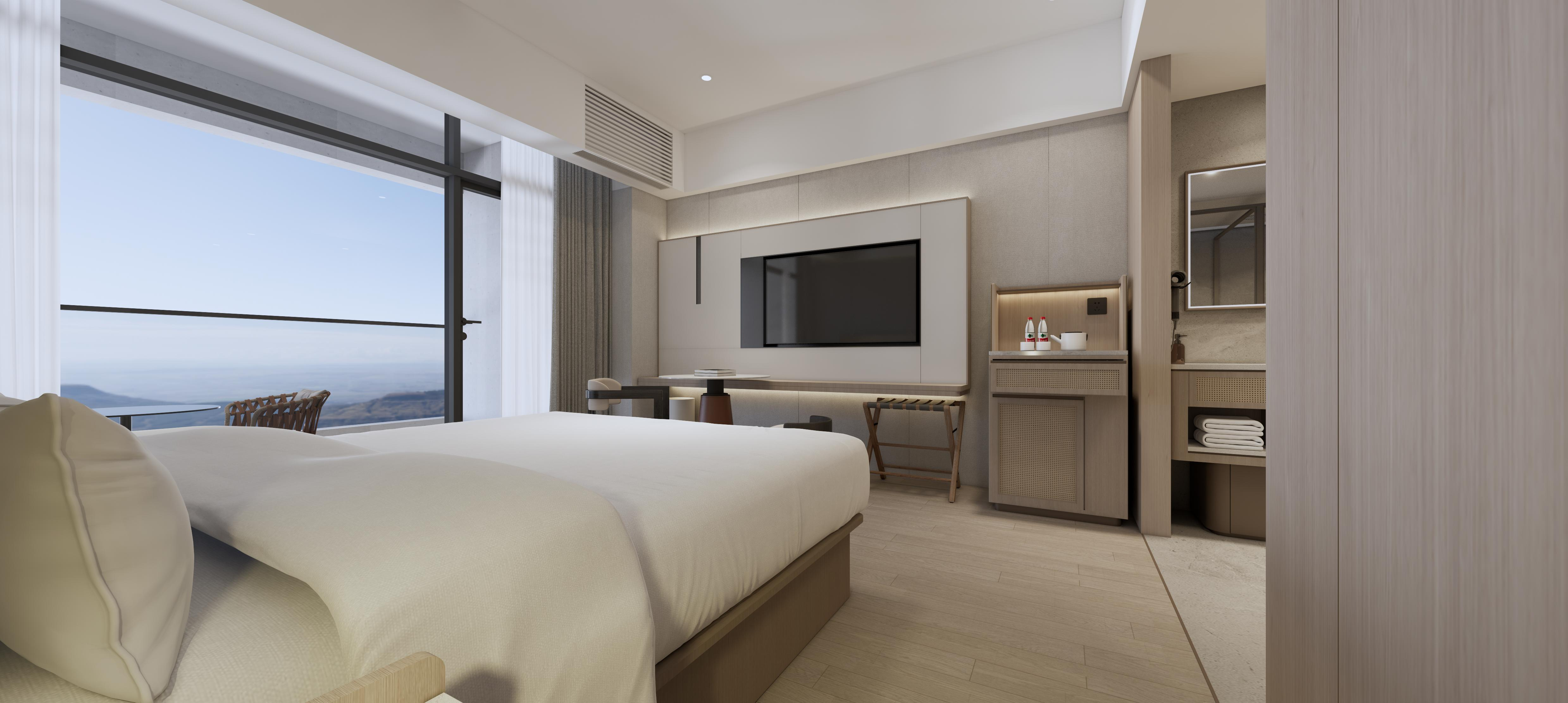 Deluxe King Room Lounge