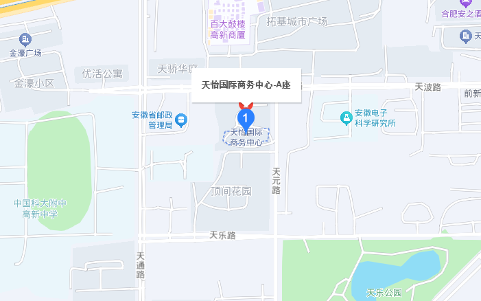 天怡国际商务中心位置地图