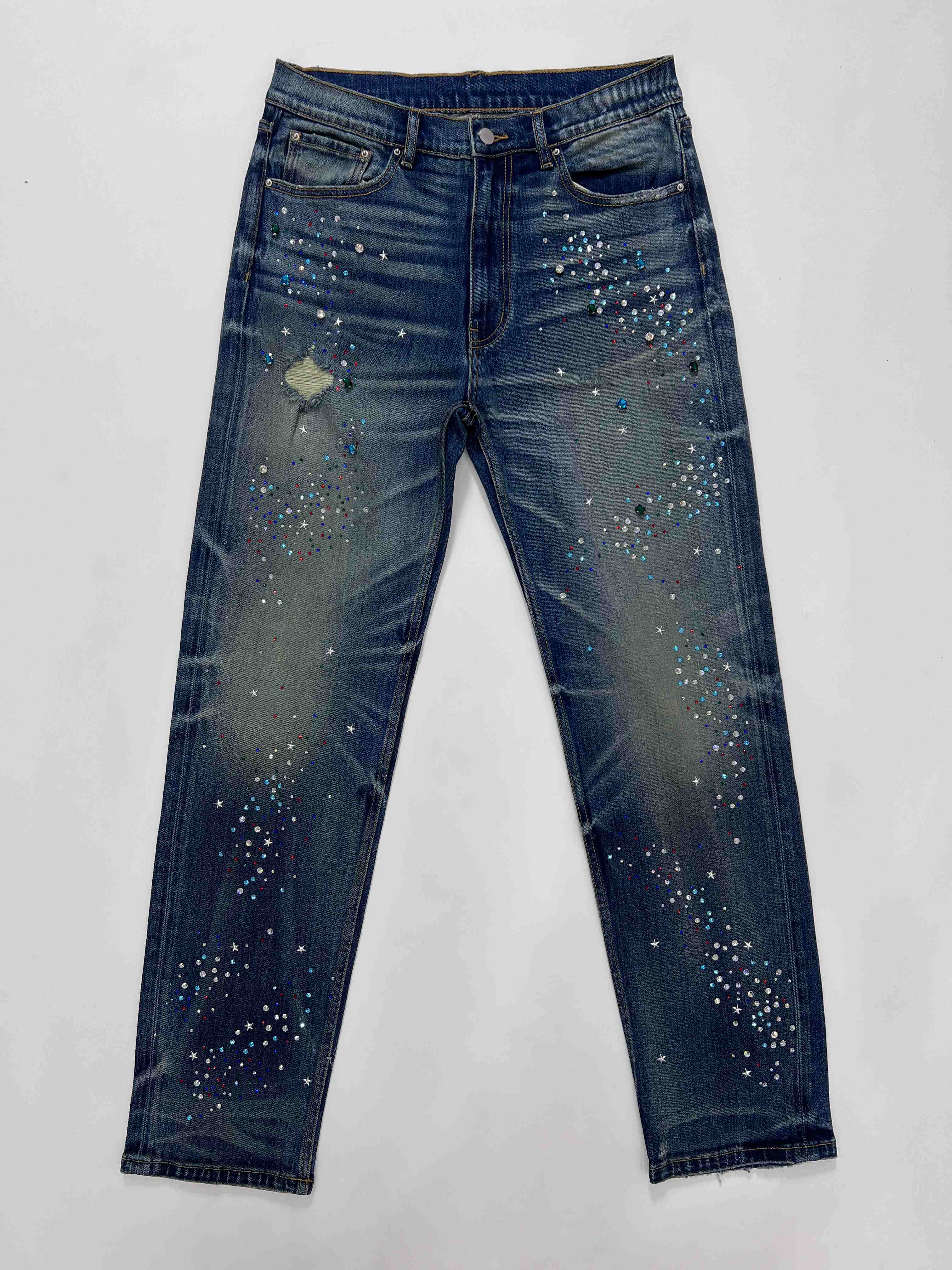 Elastic Waist Jogger Denim v2