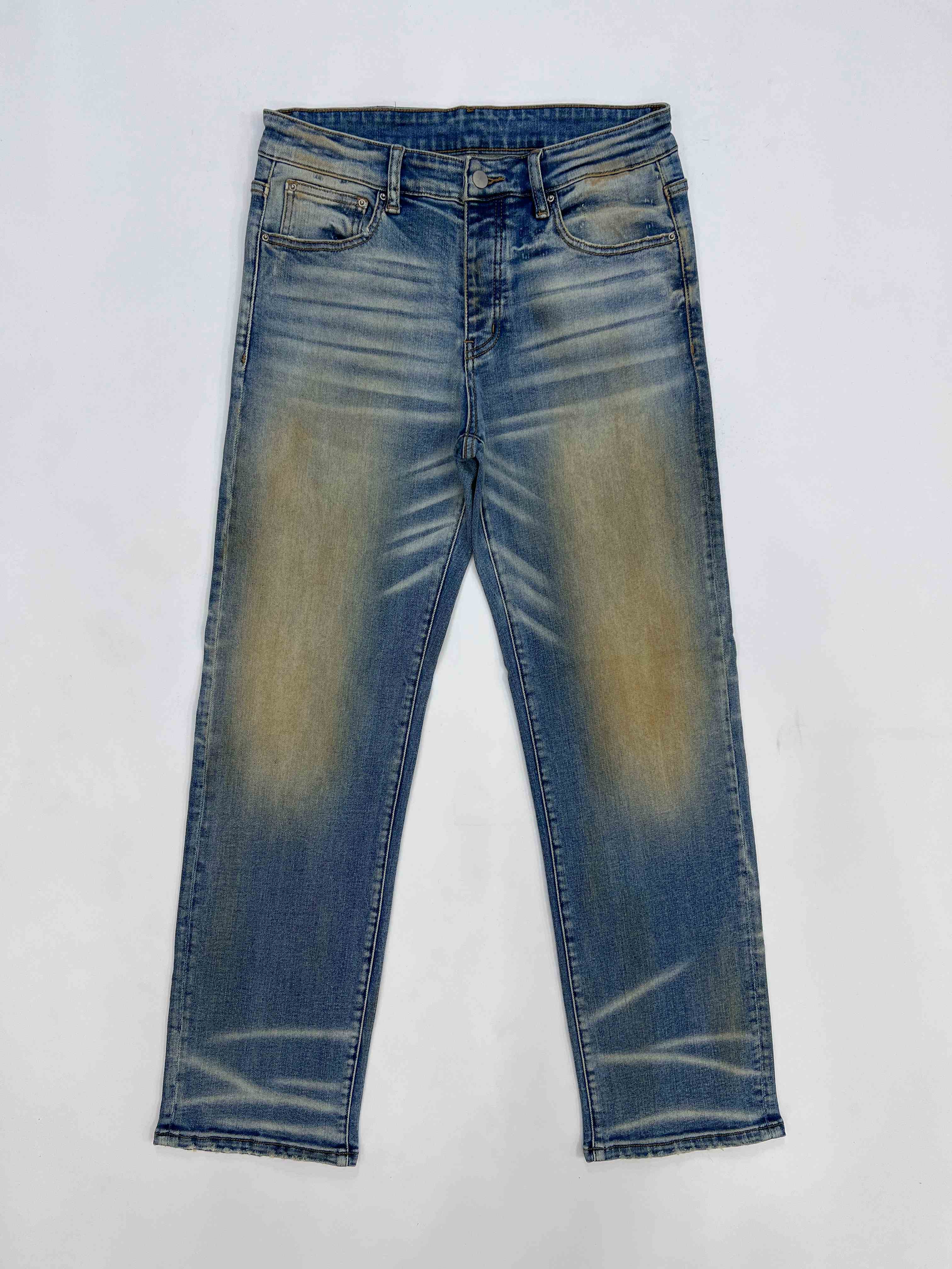 Patchwork Design Jeans v7