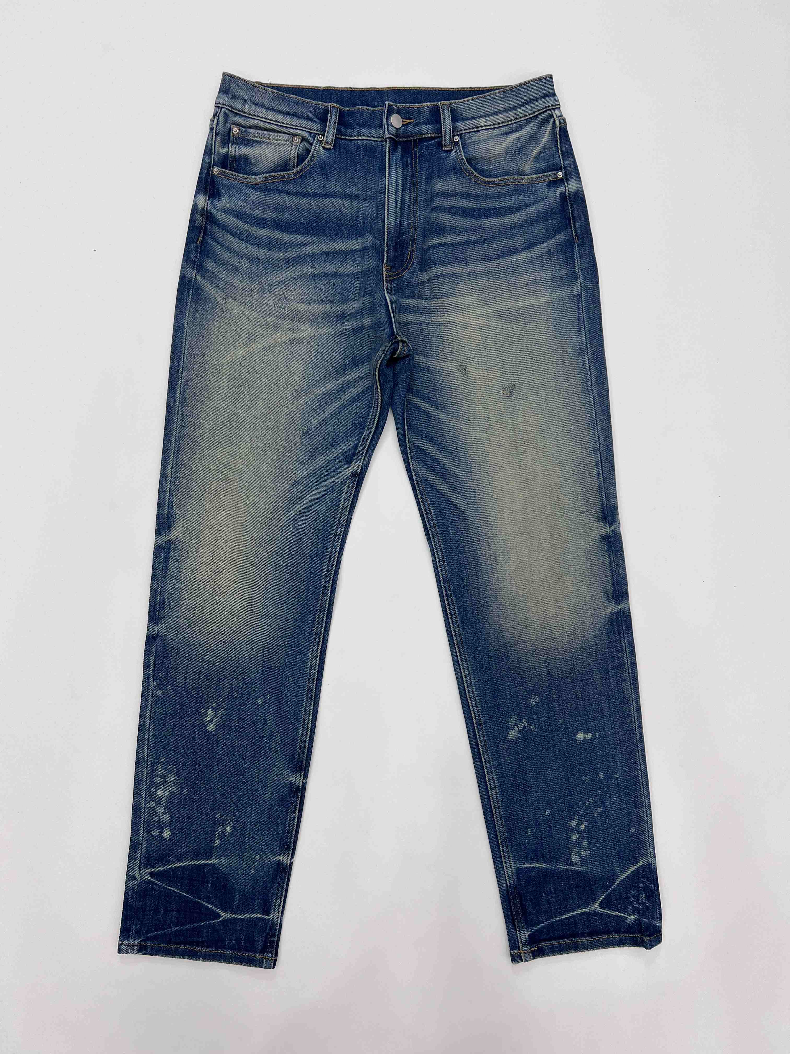 Embroidered Floral Jeans
