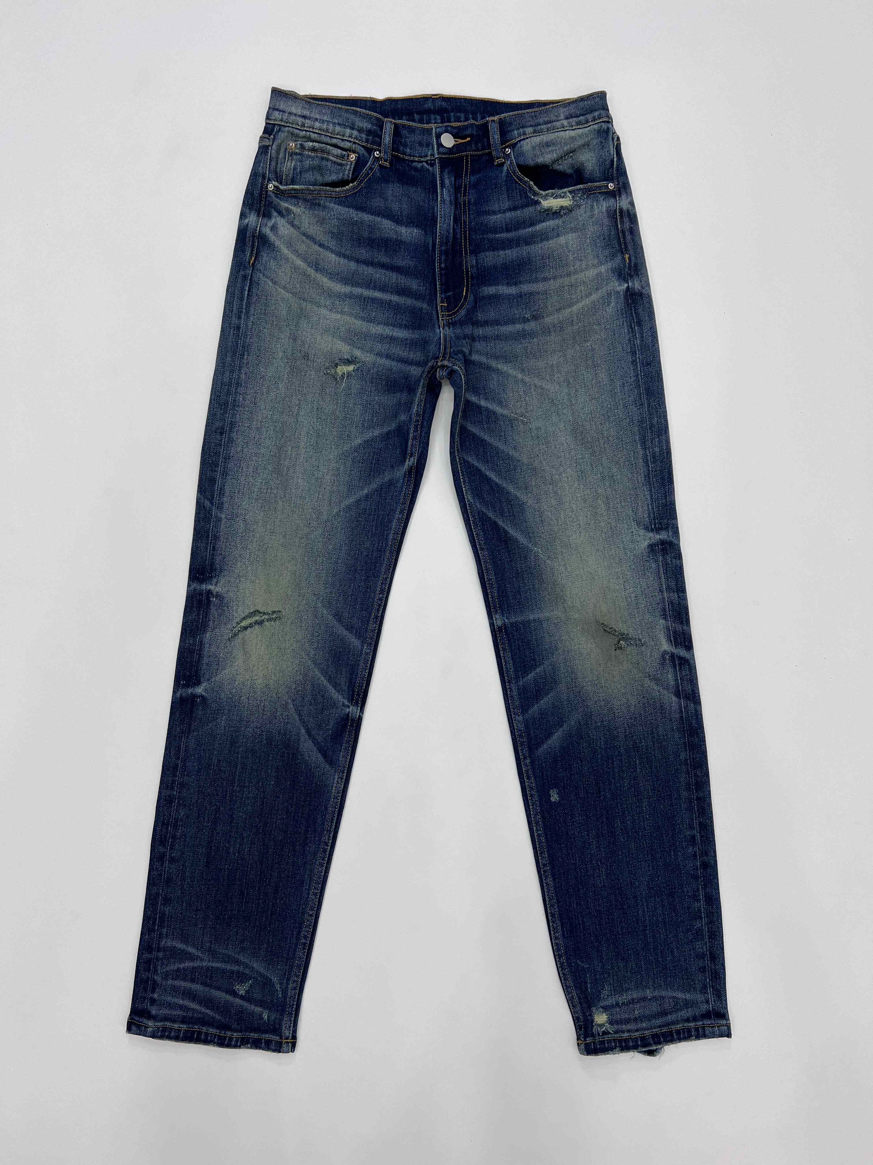 Patchwork Design Jeans