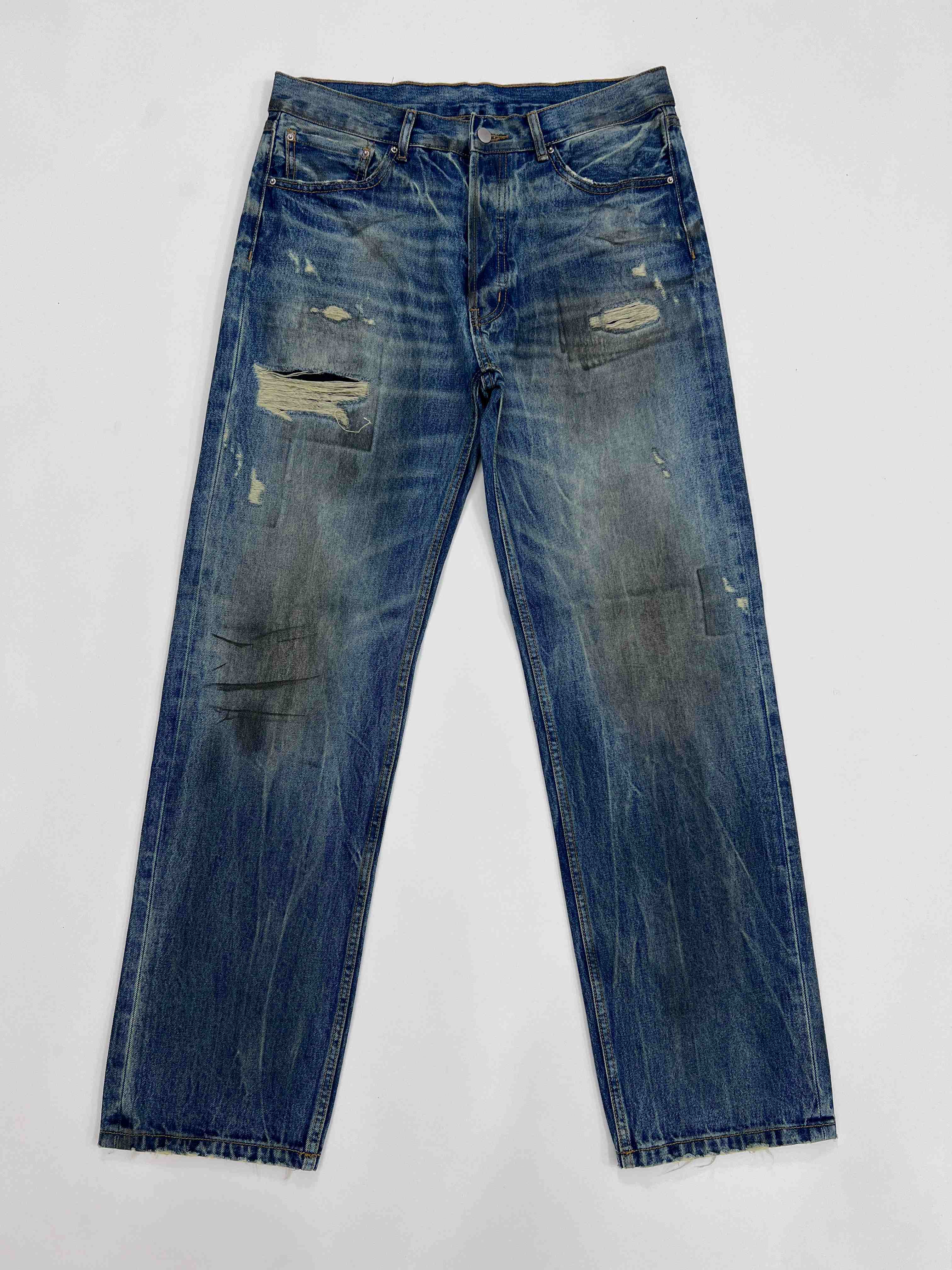 Relaxed Fit Dark Wash