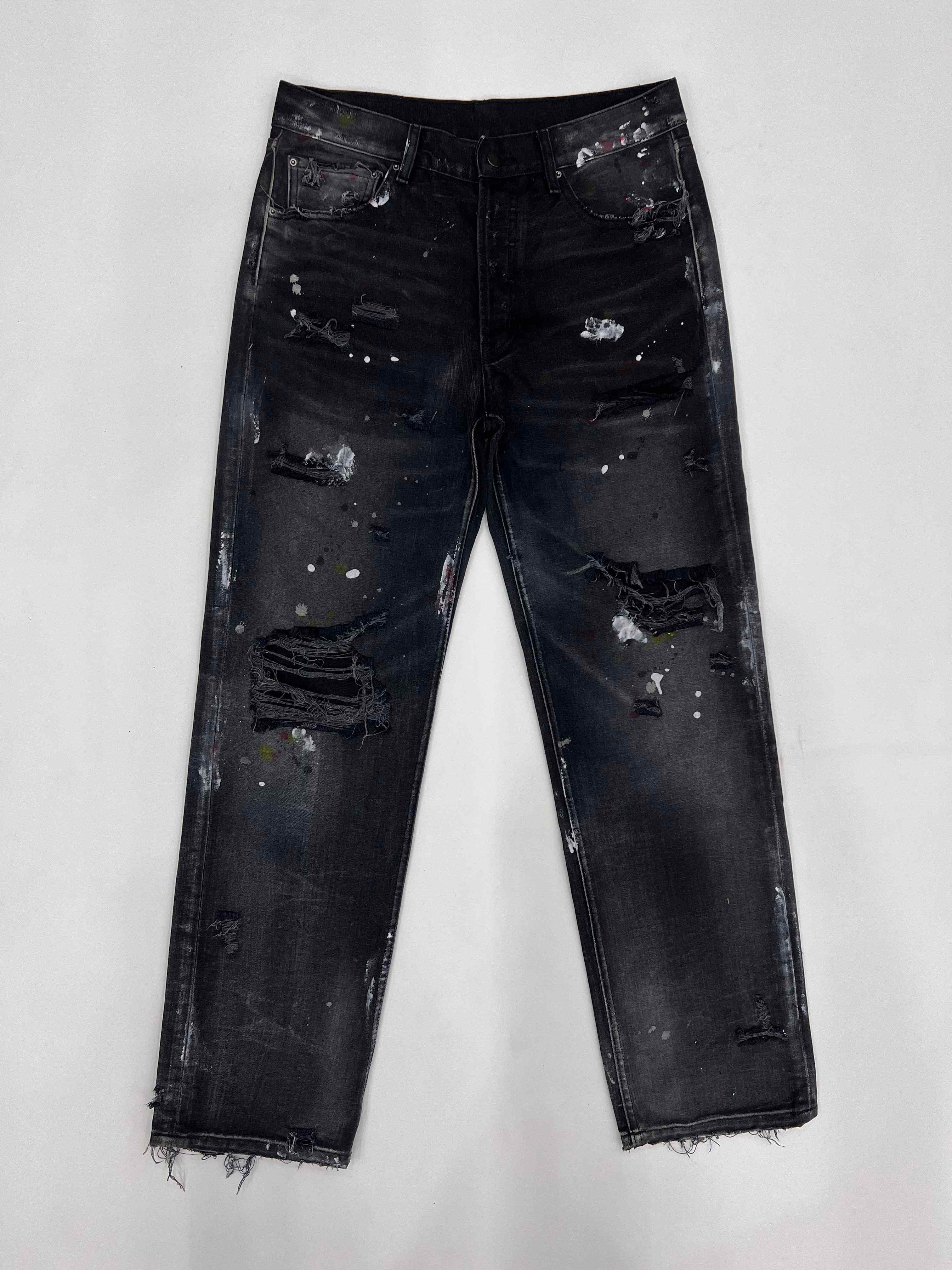 Distressed Ripped Jeans v6