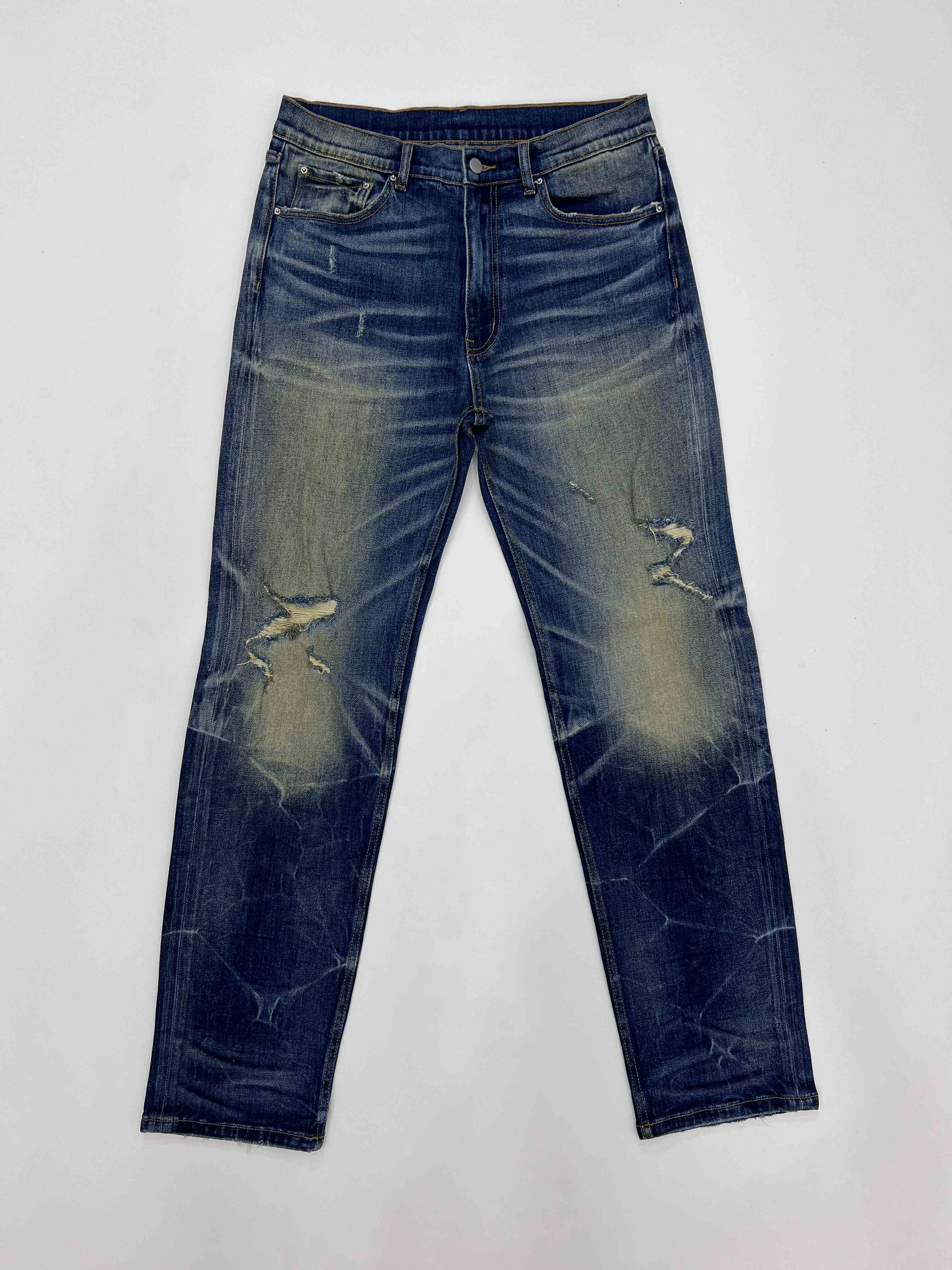 Elastic Waist Jogger Denim