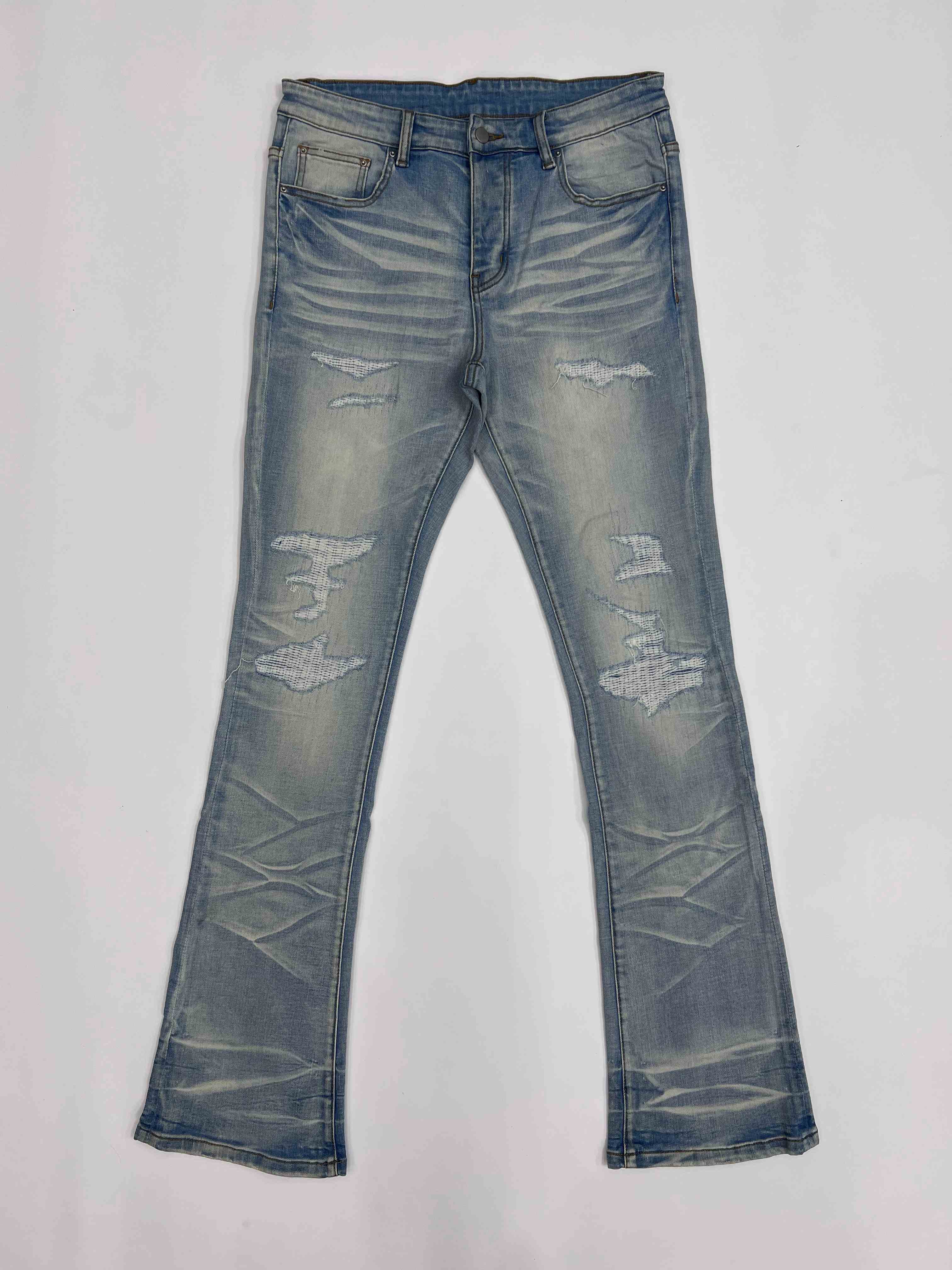 Skinny Fit Black Denim v9